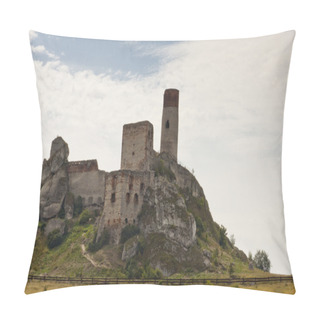 Personality  Fortification On The Hill - Olsztyn. Pillow Covers