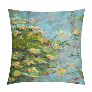 Personality  Natalia Babkina Artist, The Picture Painted In Oils. Bouquet Of  Pillow Covers