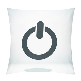 Personality   Power Icon   Illustration Pillow Covers
