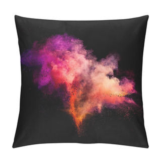 Personality  Freeze Motion Of Colored Dust Explosion Pillow Covers