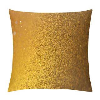 Personality  Golden Bokeh Glitter In Tilt Shift Pillow Covers