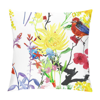 Personality  Tropical Floral Painting Pattern  Pillow Covers