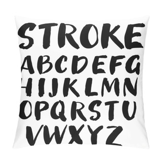 Personality  Ink Hand Written Alphabet Pillow Covers