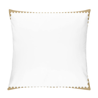 Personality  Stamp Border Pillow Covers