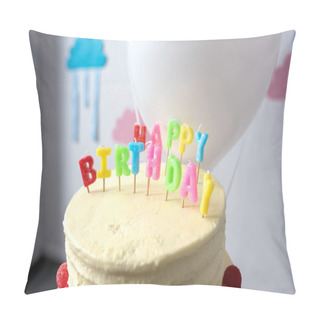 Personality  Delicious Birthday Cake  Pillow Covers