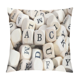 Personality  Wood Letter Blocks With Focus On 