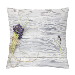 Personality  The Muscari On A Wooden Background Pillow Covers