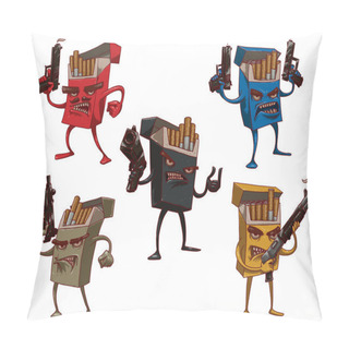 Personality  Cigarettes Killers Set Pillow Covers