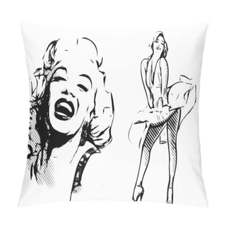 Personality  Marilyn Monroe Pillow Covers