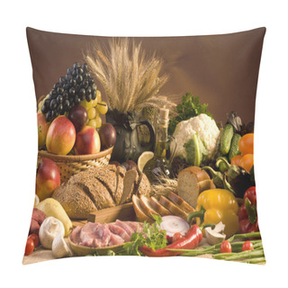 Personality  Big Food Still-life Pillow Covers