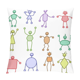 Personality  Squiggly Pillow Covers