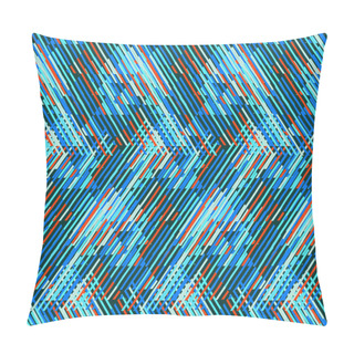 Personality  Striped Chevron Vintage Pattern Pillow Covers