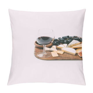 Personality  Wine And Various Snacks Pillow Covers