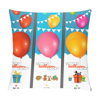 Personality  Vector Banners Pillow Covers