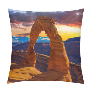 Personality  Arches National Park Pillow Covers