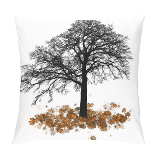 Personality  Maple Tree, Autumn Leaf Fall Pillow Covers