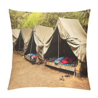Personality  Roughing It At Summer Camp Pillow Covers