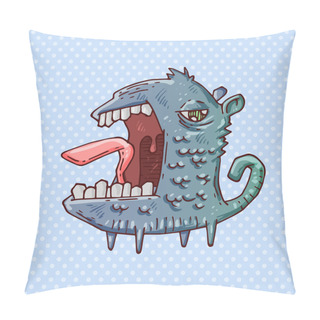 Personality  Cartoon Monster Pillow Covers