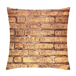 Personality  Brick Wall Background Pillow Covers