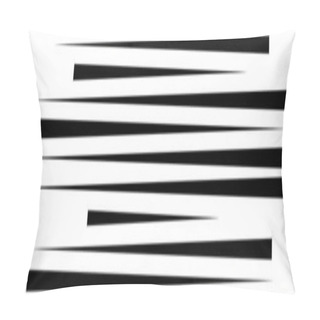 Personality  Random Line Shapes Abstract Geometric Design Element Pillow Covers