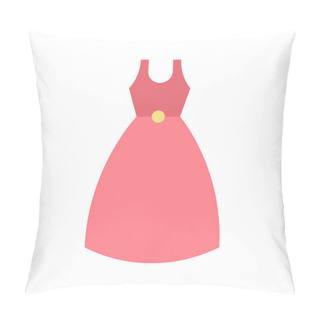 Personality  Cocktail Dress Icon Vector Image. Suitable For Mobile Application Web Application And Print Media. Pillow Covers