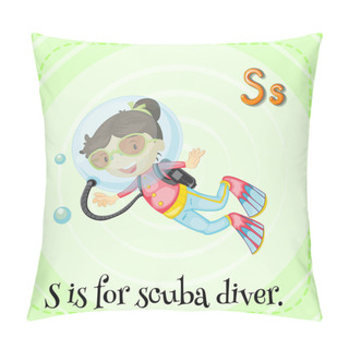 Personality  Letter S Pillow Covers