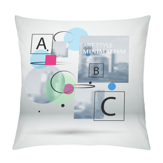 Personality  Abstract Composition. Colored Sketch Ad Image Texture. Box Block Construction. Urban City View Banner Form. Minimalistic Fashion Backdrop Design. Creative Patch Figure Icon. Logo Surface. Flyer Font. Pillow Covers