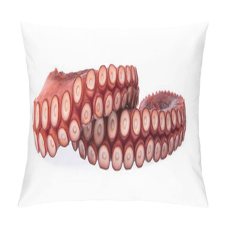 Personality  Tentacles Of Octopus Isolated On White Background Pillow Covers