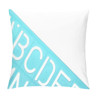 Personality  English Letters Plastic Stencils Alphabet Pillow Covers