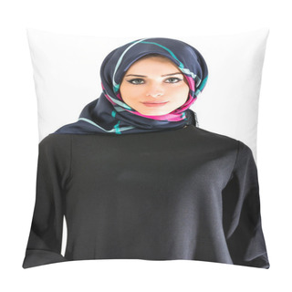 Personality  Beautiful Muslim Woman In Hijab Pillow Covers