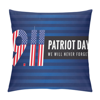 Personality  9.11 Patriot Day USA Banner Pillow Covers