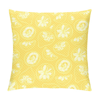 Personality  Sliced Lemons Pillow Covers
