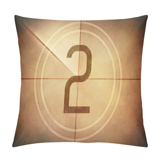 Personality  Countdown Two On The Old Movie Screen Pillow Covers