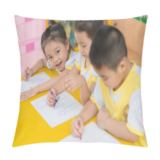 Personality  Drawing Children Pillow Covers