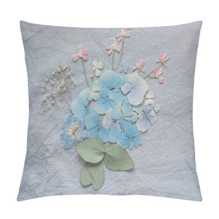 Personality  Composition Of Dried Flowers Pillow Covers