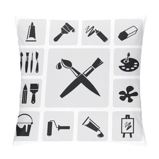 Personality  Art Icons Pillow Covers