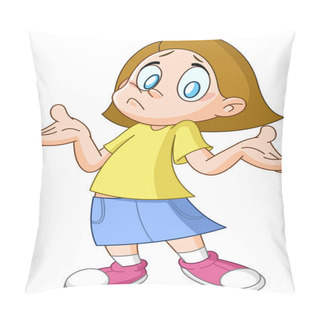 Personality  Dont Know Girl Pillow Covers