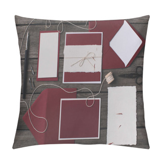 Personality  Composition Of Holiday Invitations Pillow Covers