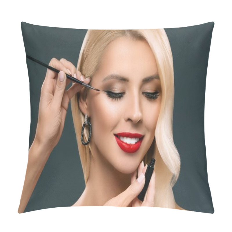 Personality  makeup pillow covers