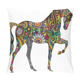 Personality  Cheerful Horse Pillow Covers