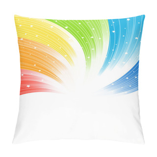 Personality  Vector Abstract Colorful Background Pillow Covers