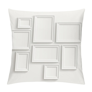 Personality  Blank Picture Frame Template Set  Pillow Covers