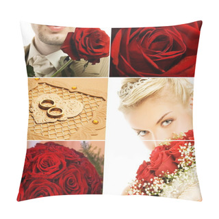 Personality  Bridal Collage Pillow Covers