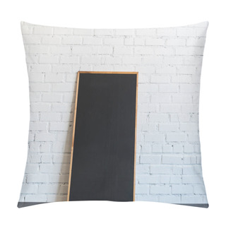 Personality  Chalkboard In Wooden Frame Pillow Covers