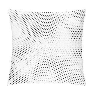 Personality  Abstract Halftone Texture. Vector. Minimalism. Pillow Covers