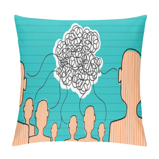 Personality  Communication Is Built Pillow Covers