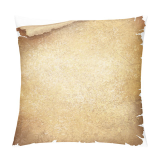 Personality  Vector Old Paper Texture. Pillow Covers