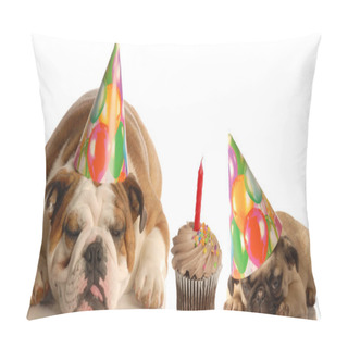 Personality  English Bulldog And Pug Puppy Pillow Covers