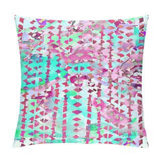 Personality  Ethnic Triangle Pattern. Pillow Covers