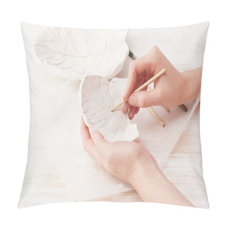 Personality  Improving The Plaster Form Of The Sheet By Hand Pillow Covers